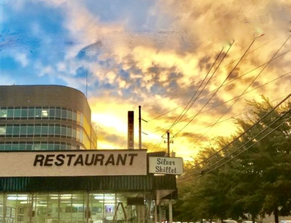Will Ferrell at the Silver Skillet Restaurant in Atlanta while filming Anchorman 2. Silver