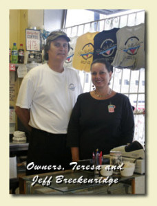 Owners, Teresa and Jeff Breckenridge