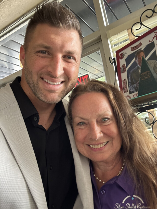 Tim Tebow was at the Skillet!